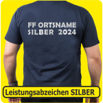 T-Shirt Leistungsabzeichen SILBER (nur Text) (Nr. 1)