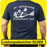 T-Shirt Leistungsabzeichen SILBER (mit Trupp) (Nr. 2)