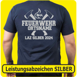 T-Shirt Leistungsabzeichen SILBER gekreuzte Äxte...