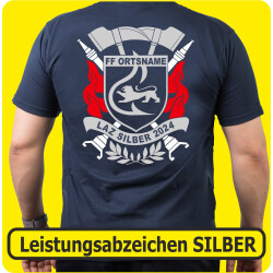 T-Shirt Leistungsabzeichen SILBER mit Wappen (Nr. 21)