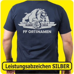 T-Shirt Leistungsabzeichen SILBER Bulldogge (Nr. 30)