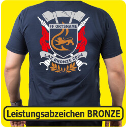 T-Shirt Leistungsabzeichen BRONZE (mit Wappen) (Nr. 21)