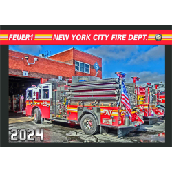 Kalender 2024 New York City Fire Dept. (12.Jahrgang) -...