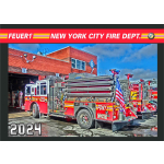 Kalender 2024 New York City Fire Dept. (12.Jahrgang) - limitiert auf 100 Stück