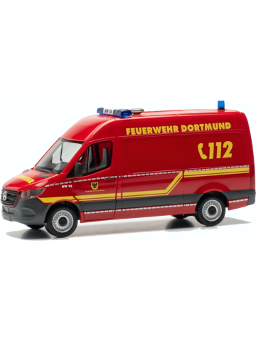 Modell 1:87 MB Sprinter 18, GW10, BF Dortmund (NRW)  (Messemodell Intermodellbau Dortmund 2023)