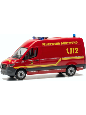 Modell 1:87 MB Sprinter 18, GW10, BF Dortmund (NRW)  (Messemodell Intermodellbau Dortmund 2023)