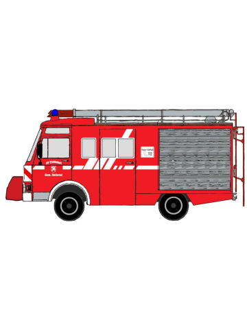 Modell 1:87 Magirus-Deutz Zeta 90 M 5 LF8, FF Tremsdorf Nuthetal (BB)