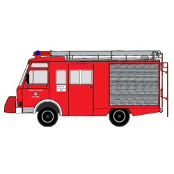 Modell 1:87 Magirus-Deutz Zeta 90 M 5 LF8, FF Stadt Varel...