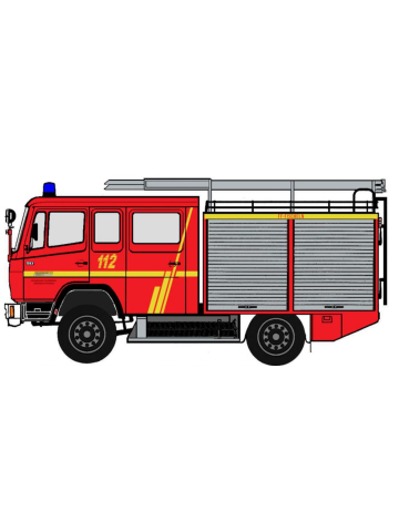 Modell 1:87 MB 917 (LN2), LF 8/6 FF Krefeld-Fischeln (NRW)