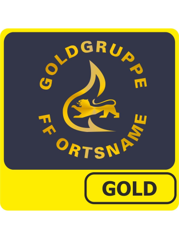 T-Shirt Leistungsabzeichen GOLD-Gruppe (Nr. 8)