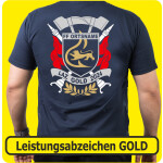 T-Shirt Leistungsabzeichen GOLD (Wappen) (Nr. 21)