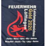 T-Shirt Leistungsabzeichen GOLD Stauferlöwe + Namen (Nr. 22)