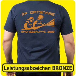 Polo distintivo di successo BRONZE (nur Text) (Nr. 1)