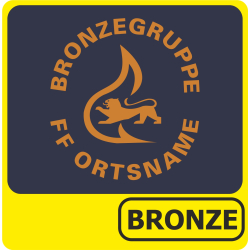 Polo Leistungsabzeichen BRONZE-Gruppe (Nr. 8)