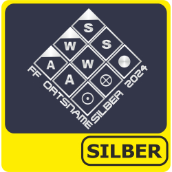Polo Leistungsabzeichen SILBER (Taktiksymbole) (Nr. 3)