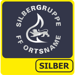 Polo Leistungsabzeichen SILBER-Gruppe (Nr.8)