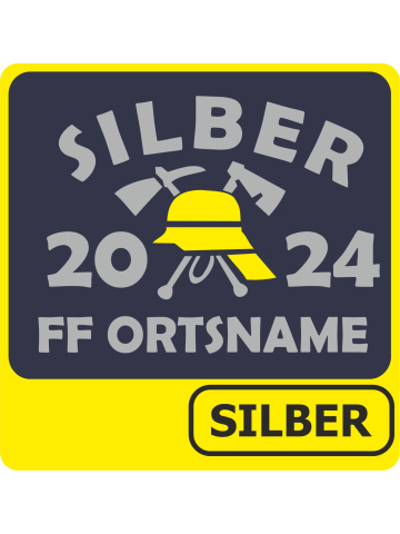 Polo Leistungsabzeichen SILBER (mit Helm) (Nr. 13)