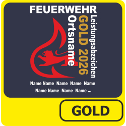 Polo distintivo di successo BRONZE (nur Text) (Nr. 1)