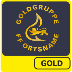 Polo Leistungsabzeichen GOLD-Gruppe (Nr. 8)