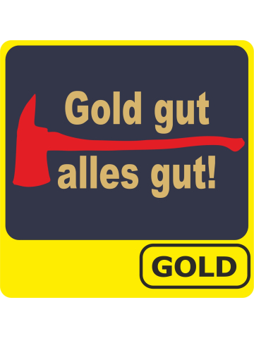Polo Leistungsabzeichen GOLD (Axt) (Nr.11)