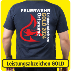 Polo Leistungsabzeichen GOLD (Stauferlöwe) (Nr. 20)