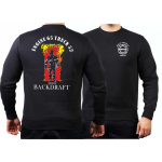 CHICAGO FIRE Dept. E65 T52 AMB69, House of BACKDRAFT, noir Sweat