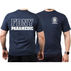 T-Shirt navy, New York City Fire Dept. Paramedic XS