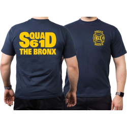 T-Shirt navy, New York City Fire Dept. Squad 61 The...