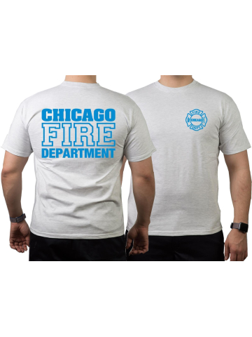 CHICAGO FIRE Dept. blue, ash T-Shirt M