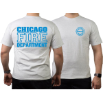 CHICAGO FIRE Dept. blue, ash T-Shirt M