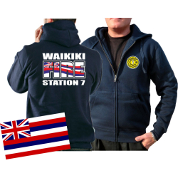 Kapuzenjacke navy, WAIKIKI FIRE - Station 7,...