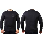 Sweat black, L.A.P.D. SWAT, California, Patchdesign