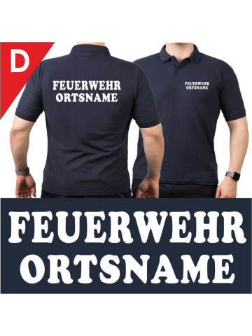 Polo font "A" with place-name