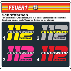 Polo navy mit Schrift-Typ "CBB" mehrfarbig