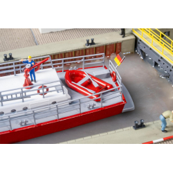 Bausatz 1:87 Feuerlöschboot FLB 2 (Wasserlinienmodell)