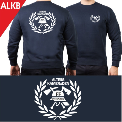 Sweat with Logo, FEUERWEHR and place-name in Doppelring