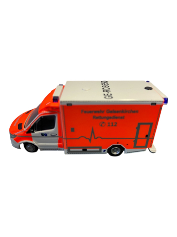 Modell 1:87 MB Sprinter GSF, RTW 18, BF Gelsenkirchen (NRW)