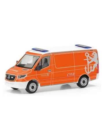Modell 1:87 MB Sprinter 18 Halbbus Flachdach, Feuerwehr Düsseldorf (NRW)