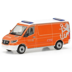 Modell 1:87 MB Sprinter 18 Halbbus Flachdach, Feuerwehr...