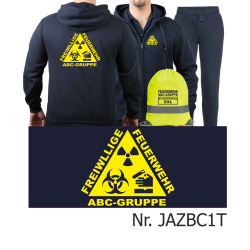 Veste à capuche-Tenue de jogging marin, FEUERWEHR...