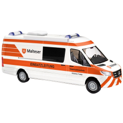 Modell 1:87 MB Sprinter Halbbus, Malteser Einsatzleitung...