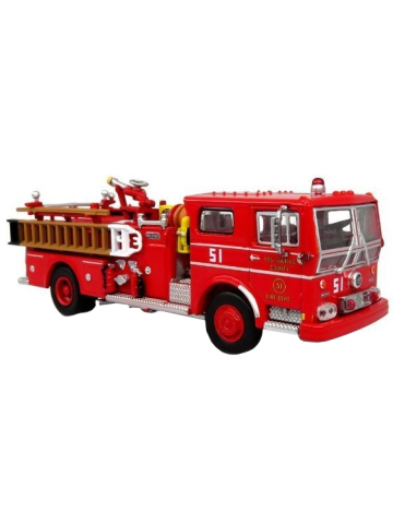 Modell 1:87 Ward LaFrance Fire Truck: LACoFD - Engine 51 (1973)