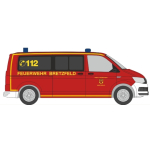 Modell 1:87 VW T6, FF Bretzfeld (BaWü)