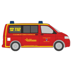 Modell 1:87 VW T5 ´10, FF Dänischenhagen (SH)