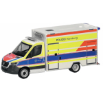 Modell 1:87 MB Sprinter ´18 Fahrtec RTW, Polizei Hamburg