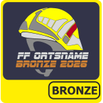 Polo Leistungsabzeichen BRONZE mit F220R-Helm (Nr. 40)