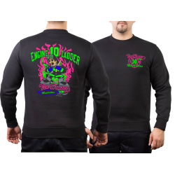 Sweat nero, New York City Fire Dept. E38-L51 Da Dawg...