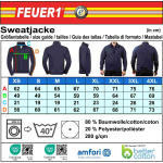 Sweatjacke navy, New York City MARINE 1 FIRE BOAT 343 (white)