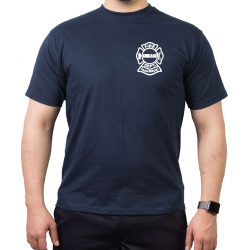 CHICAGO FIRE Dept., Paramedic weißes Logo auf...