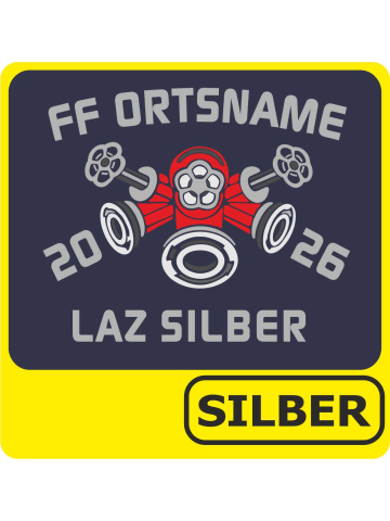 T-Shirt Leistungsabzeichen SILBER mit Verteiler (Nr. 50)